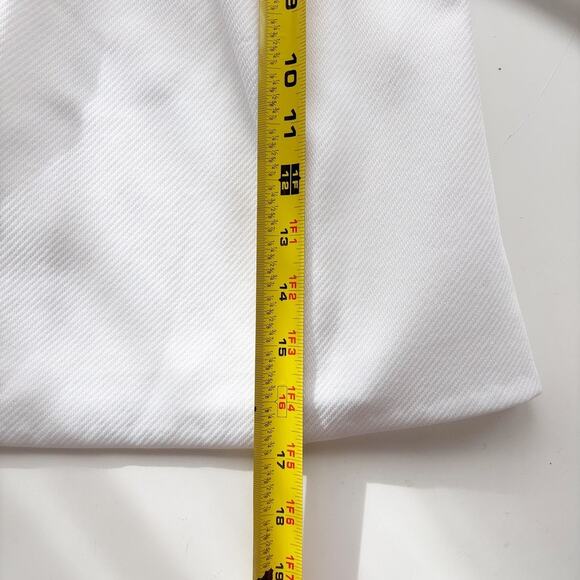 Vintage Baby White Dress Sz 18-24 mo Embroidered Ruffle Sleeves Tie Back 70s 80s - Picture 7 of 7